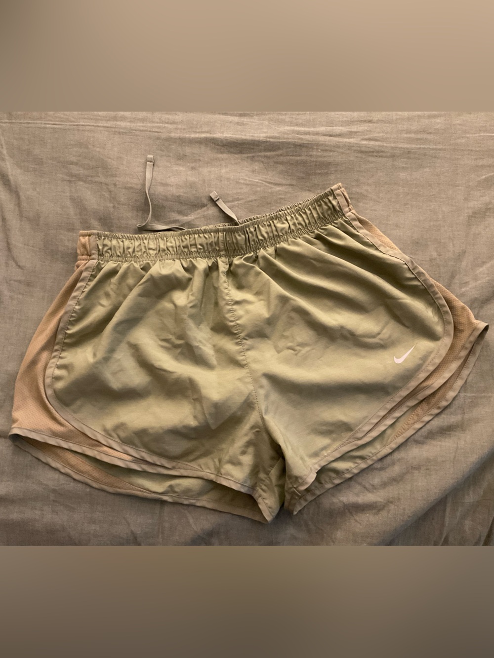 Nike Women’s Sage Green Athletic Running Shorts
